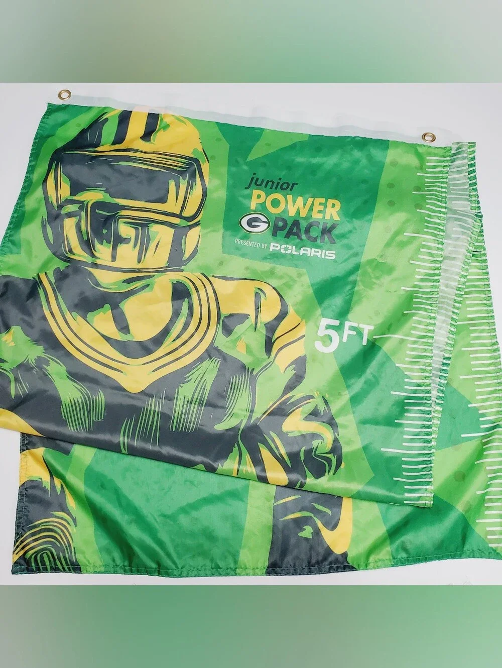 Green Bay Packers Wall Banner Polaris Power Pack Child's Growth Chart 72x25